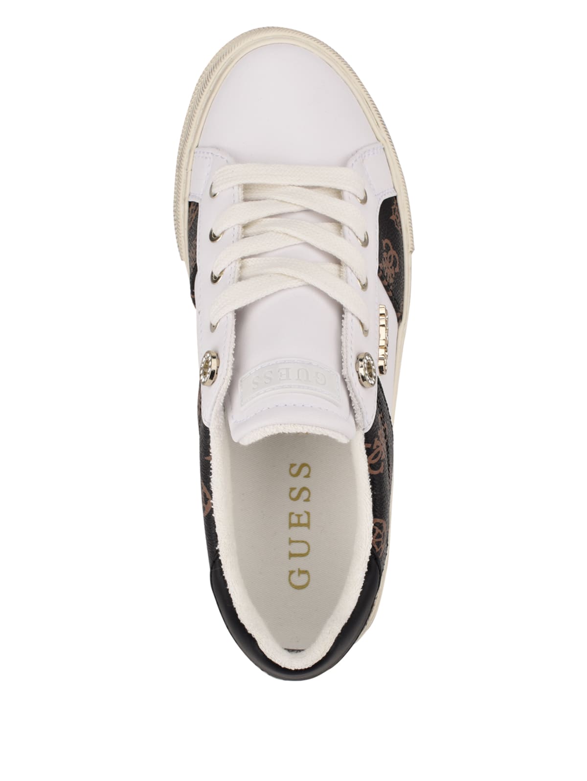 Loven Logo Low-Top Sneakers | GUESS