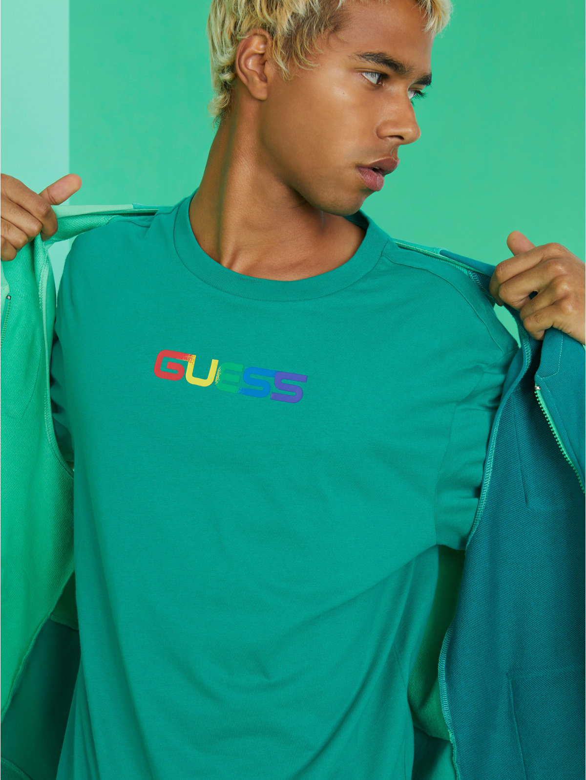 Guess t shirt j balvin clearance