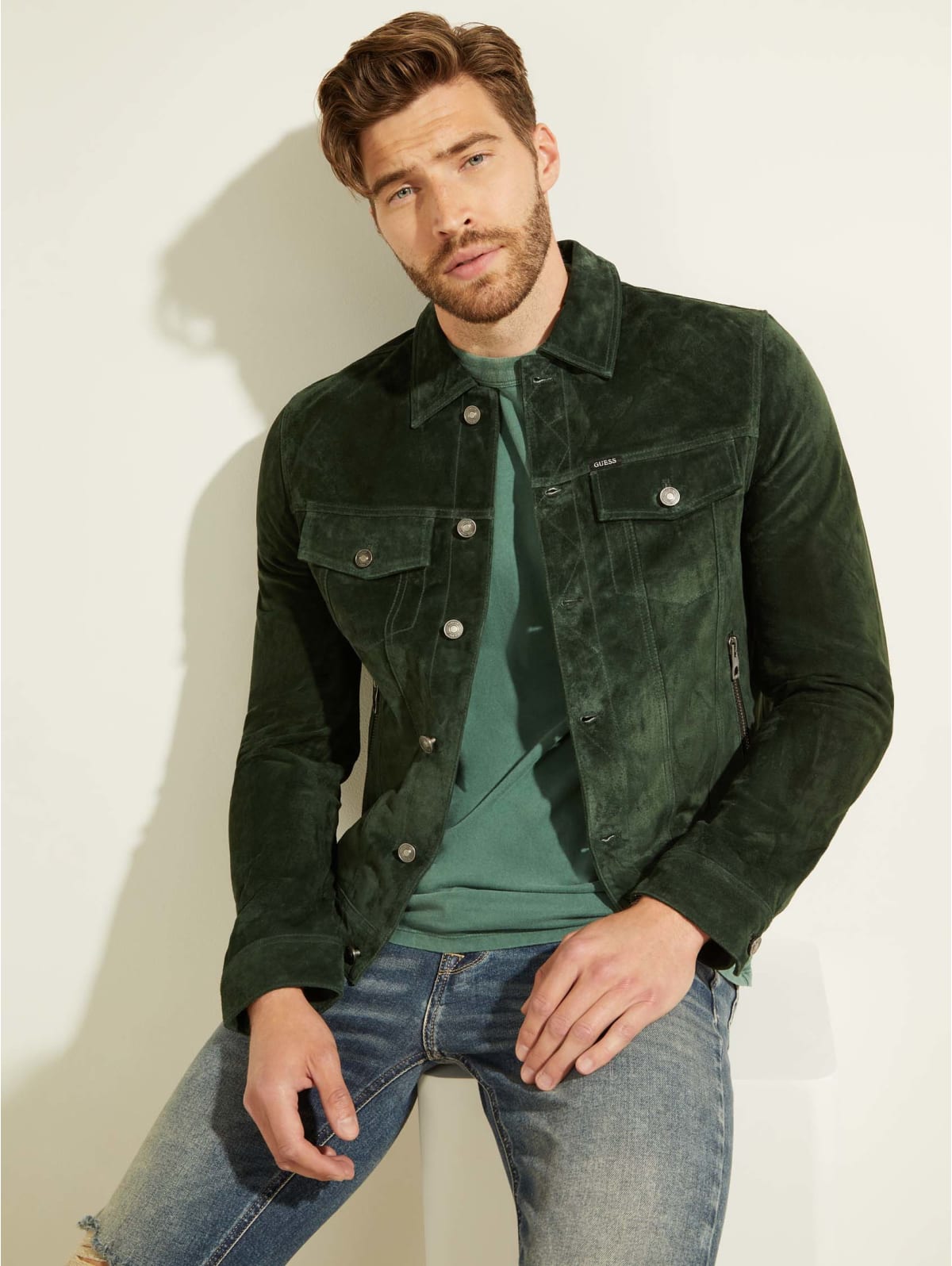 Guess trucker jacket Clearance