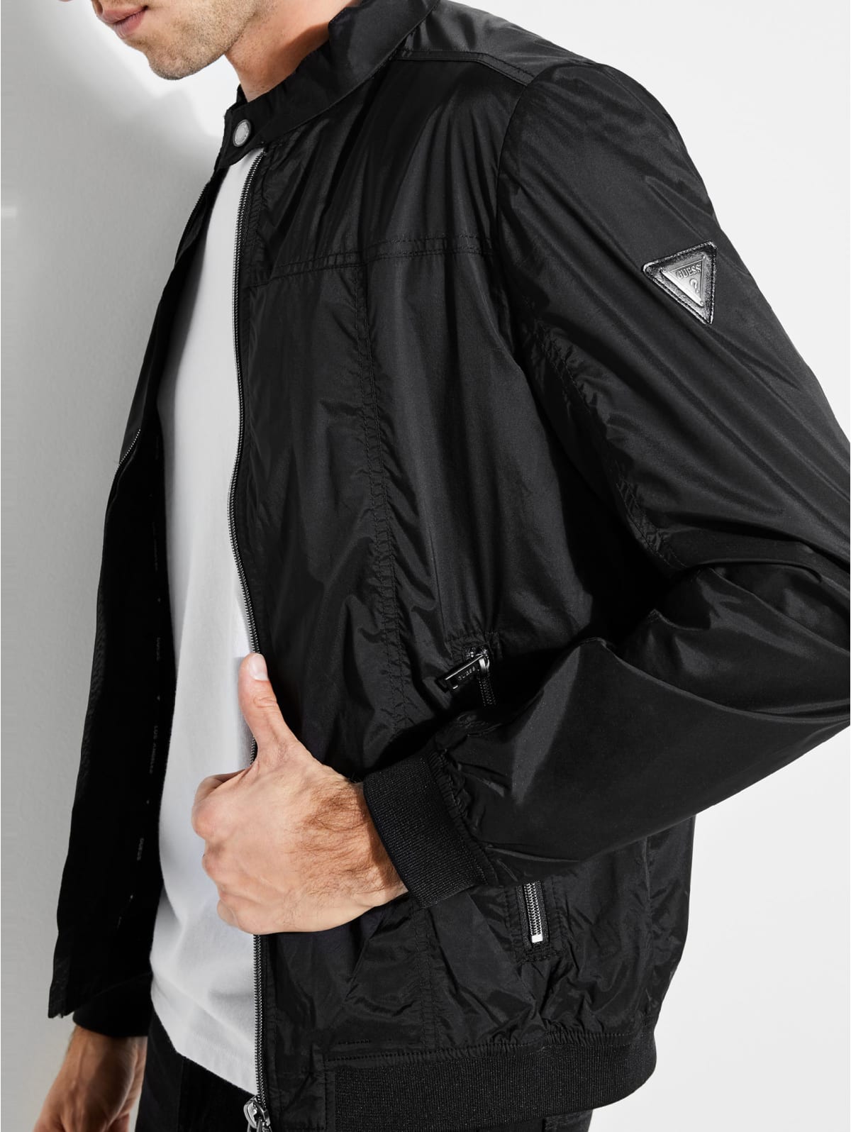 Guess windbreaker mens Clearance