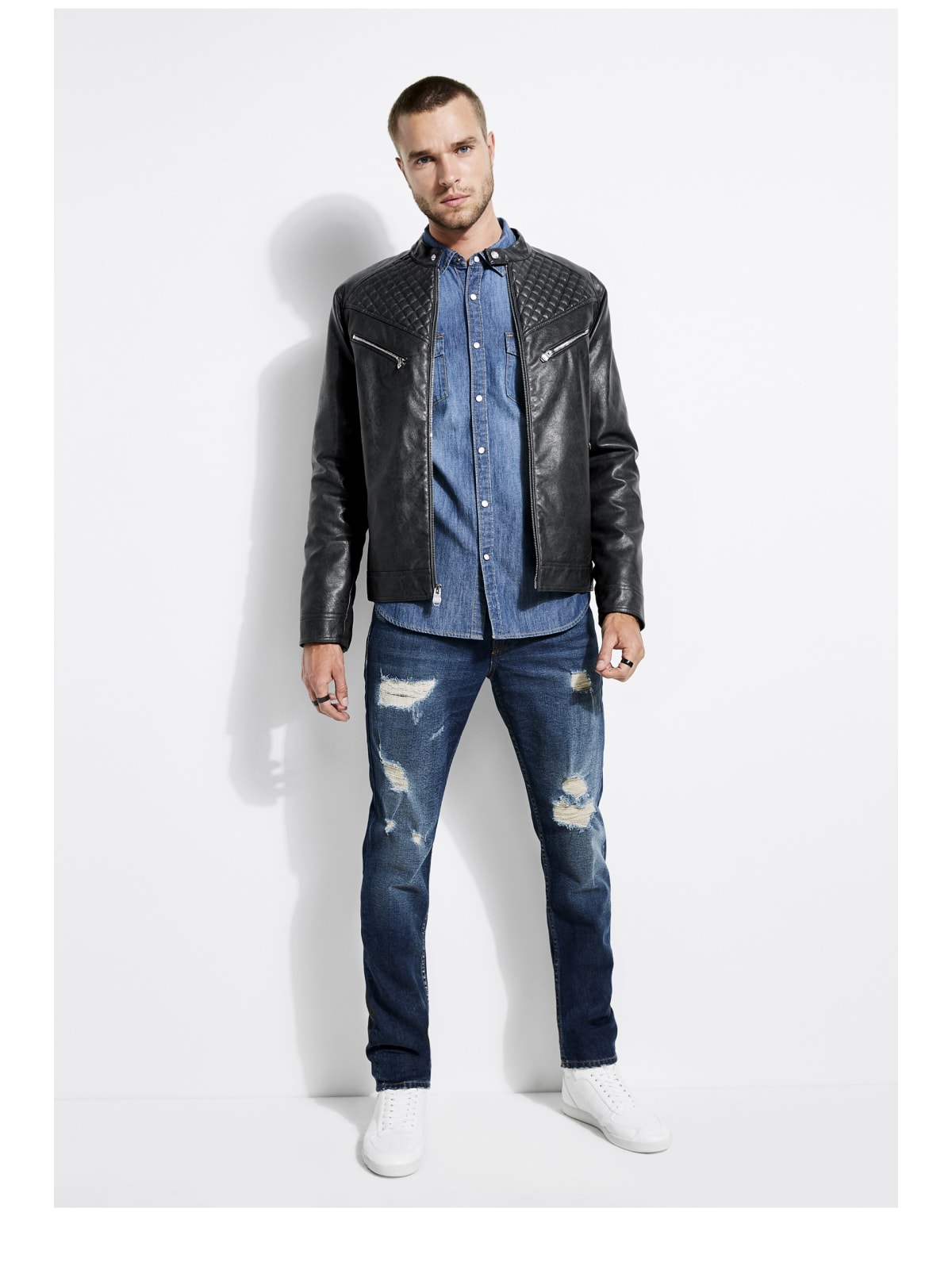 Guess jblk jacket clearance