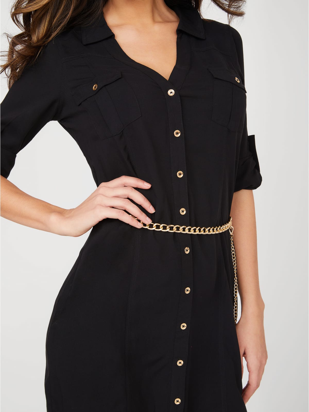 Maddy chain dress guess clearance
