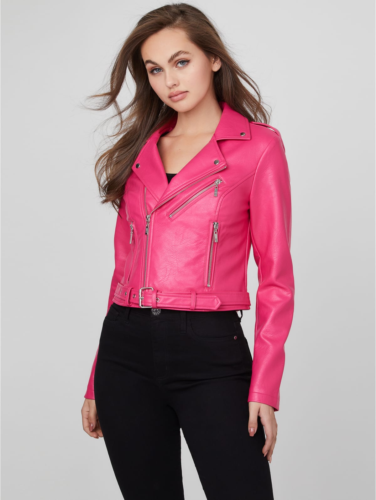 Guess eco leather jacket