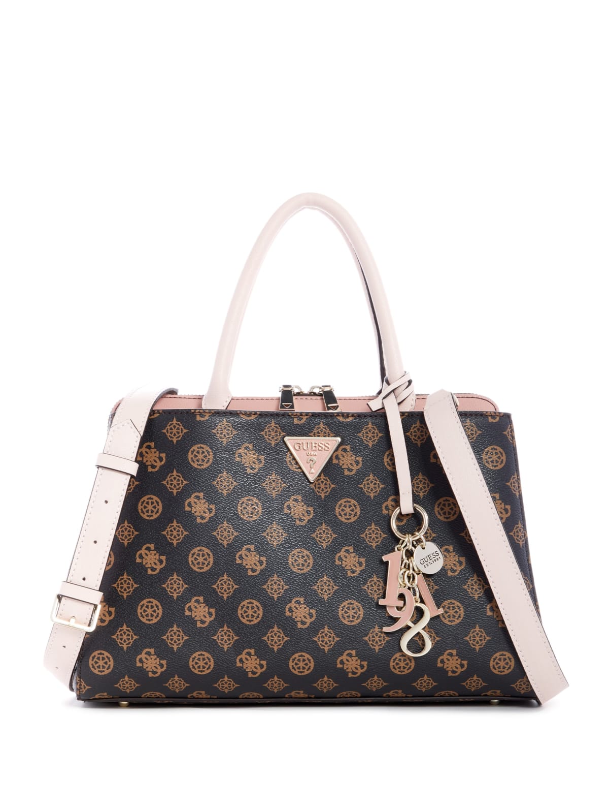 Maddy Logo Girlfriend Satchel | GUESS