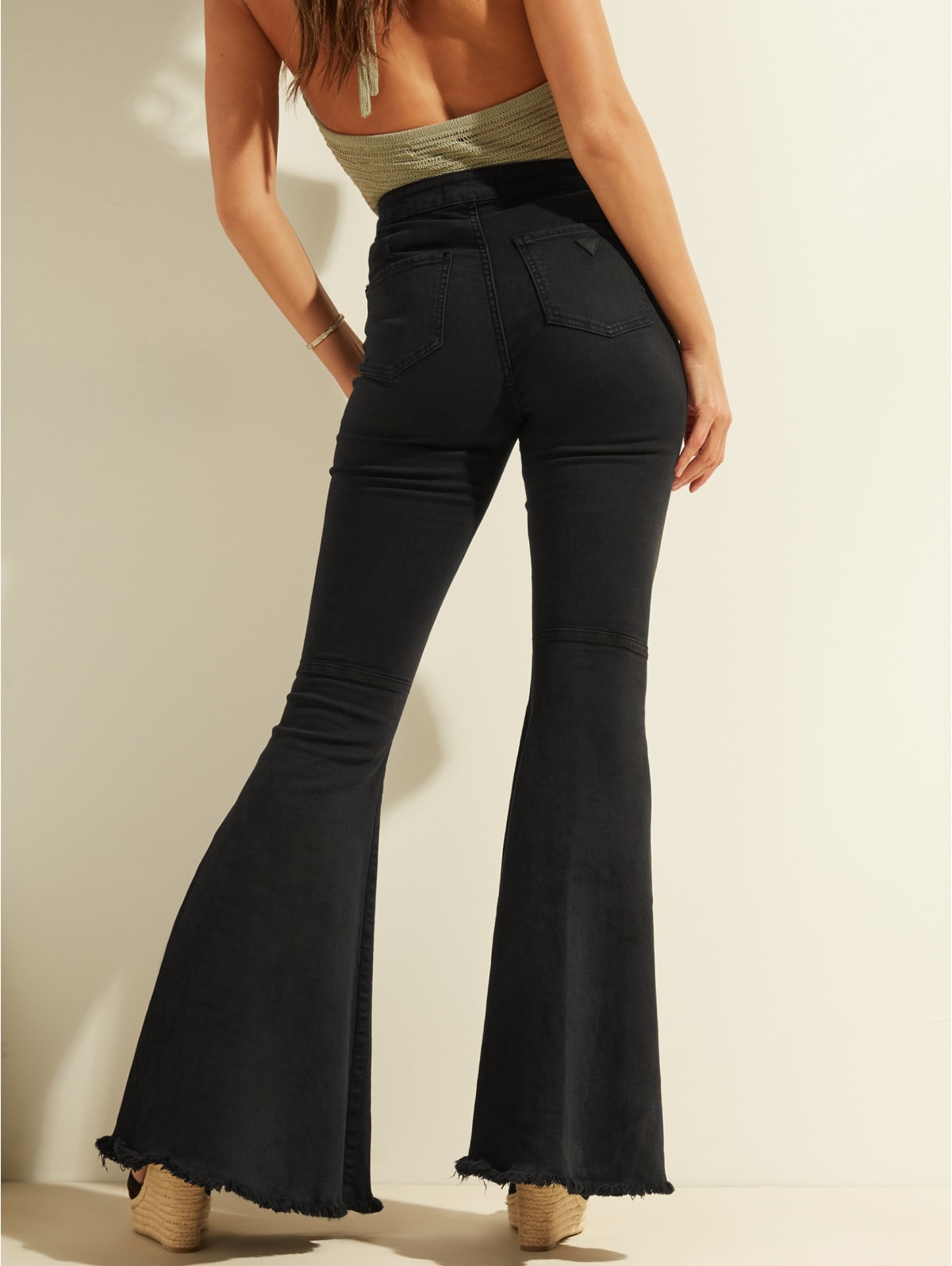 High rise flare jeans canada Clearance