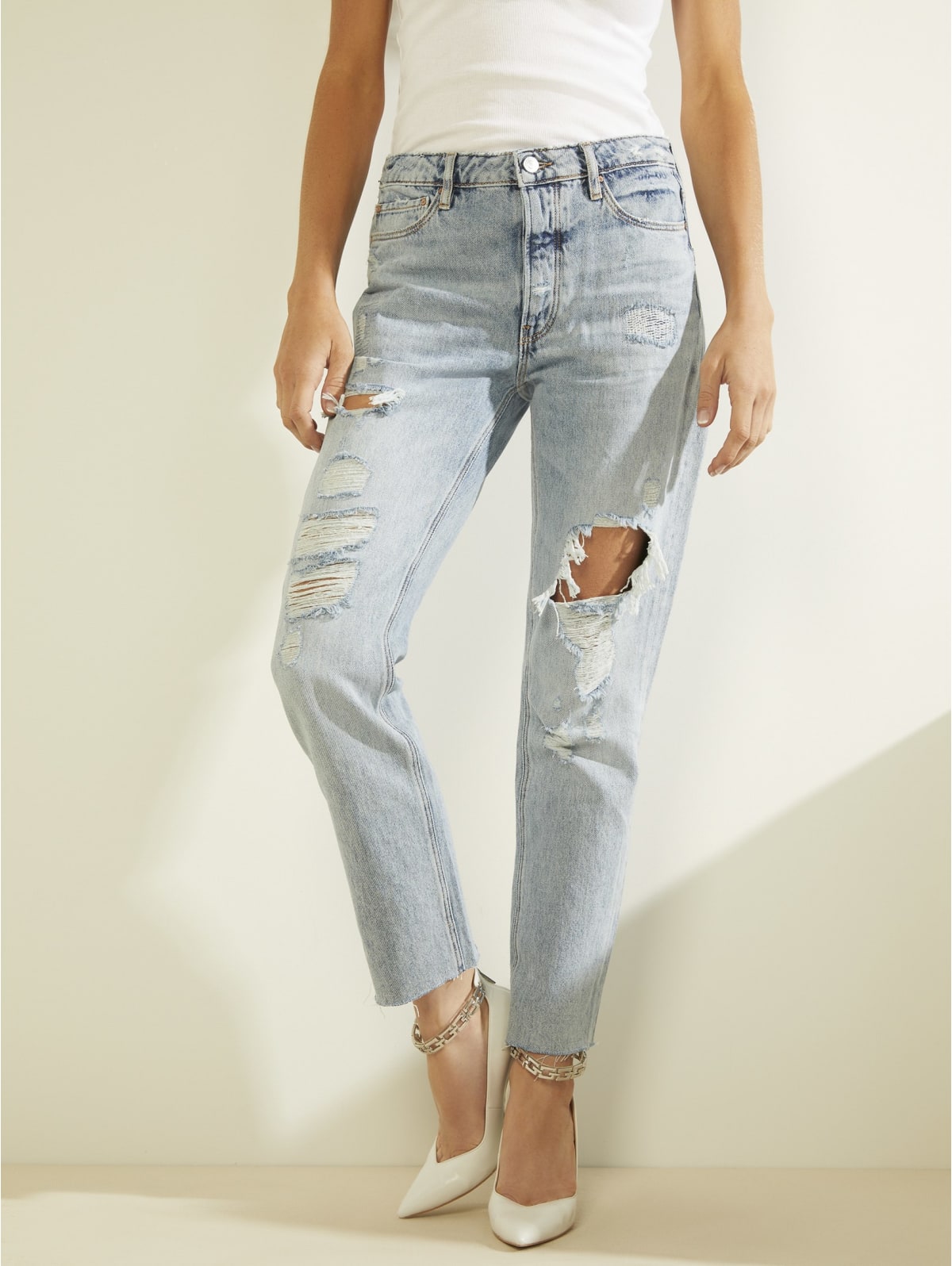 Distressed jeans canada clearance