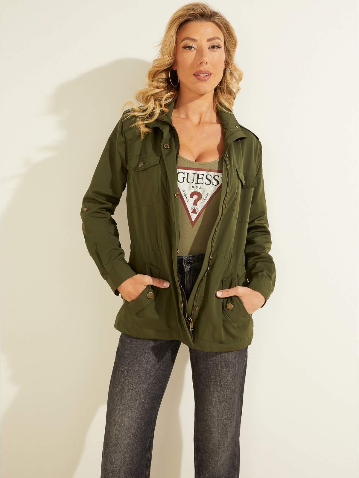 Guess jackets canada clearance