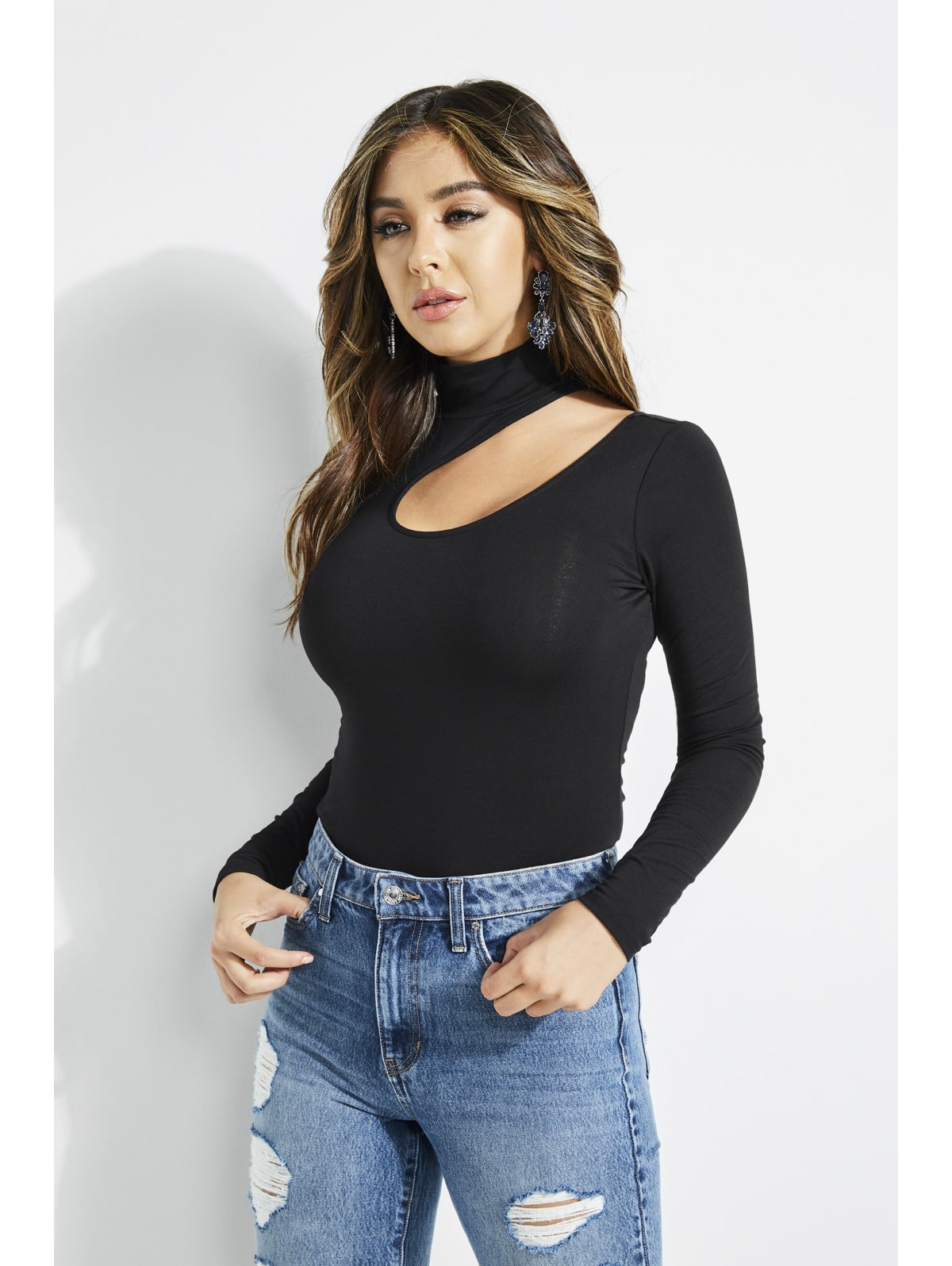 Guess cutout top Clearance