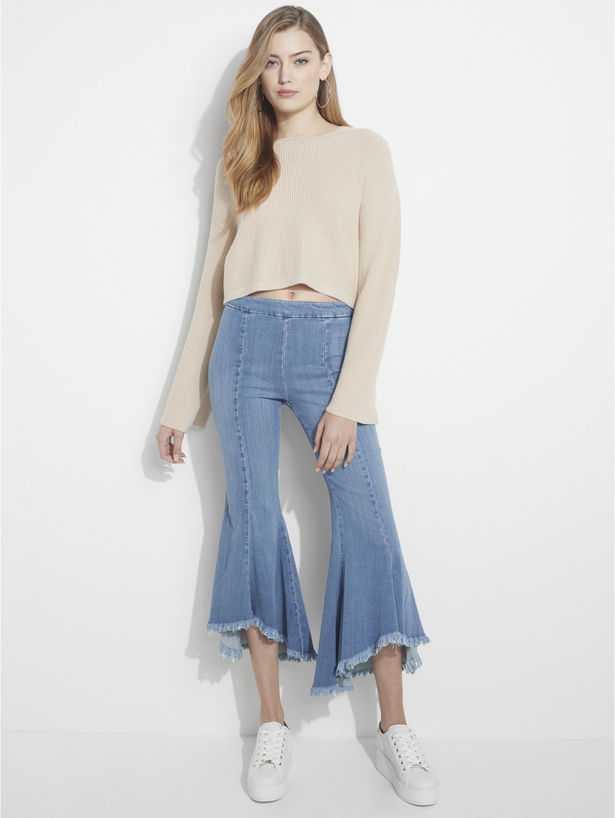 Guess sofia 1981 flare jeans clearance