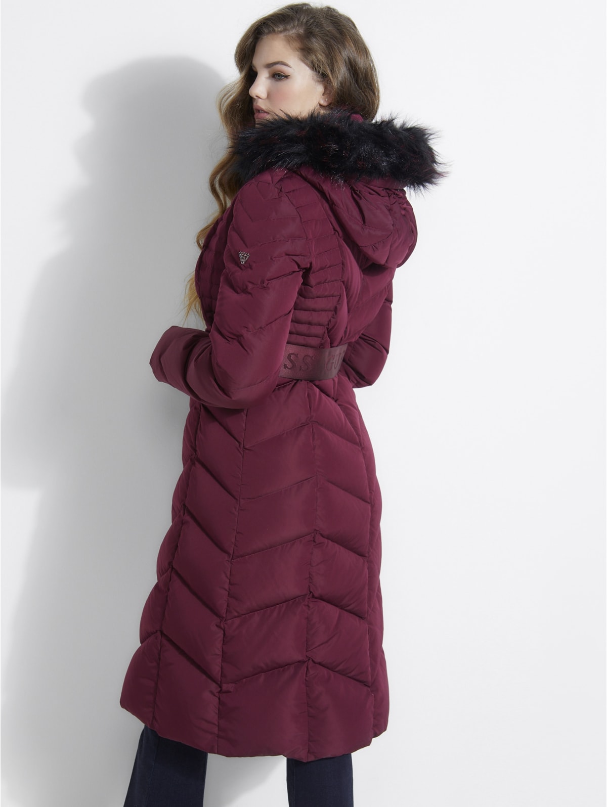 Patricia long down jacket guess Clearance