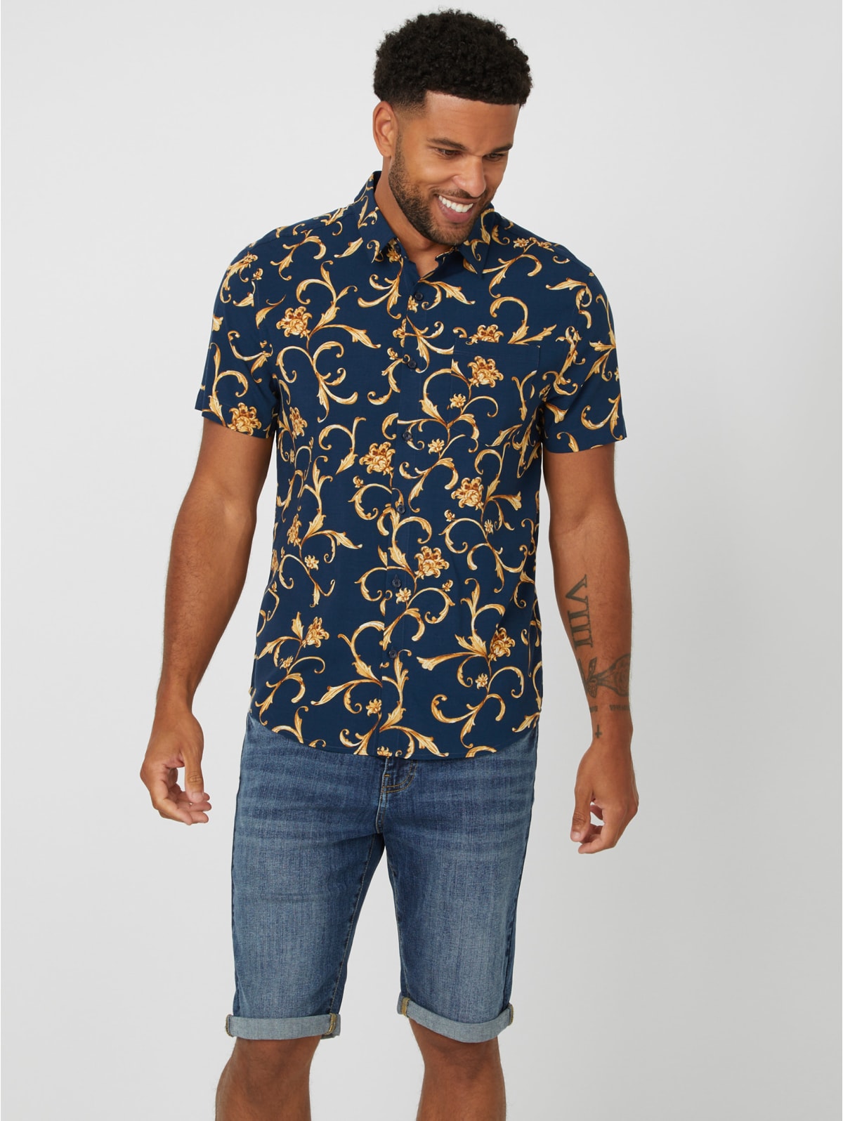 Baroque mens shirt clearance