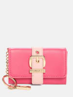 GALPADA Pink Bow Keychain with Pearl Keyring, Pink Keychain