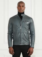 Guess genuine shop leather jacket