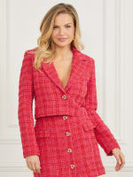 Laurel Crop Tweed Blazer | Marciano
