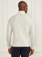 Eco Half-Zip Cable Knit Sweater | GUESS