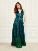 Bryce Pleated Ombré Dress | GUESS Bryce Pleated Ombré Dress | GUESS