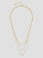 Guess layered necklace top