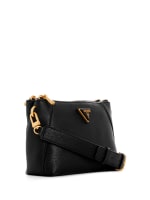 Laryn Pebbled Dual Zip Crossbody GUESS