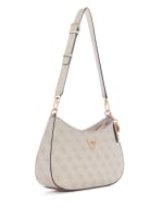 Guess shoulder bag white best sale