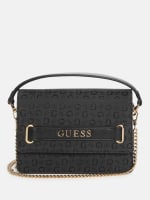 Deerfield Jacquard Logo Mini Crossbody | GUESS Factory Deerfield Jacquard Logo Mini Crossbody | GUESS Factory