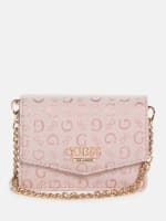 Deerfield Jacquard Logo Micro Crossbody | GUESS Factory