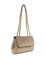Guess velvet bag best sale