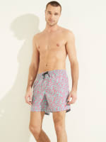 Guess men's swim best sale trunks