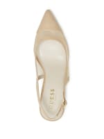 Zoeyy Slingback Kitten Heels | GUESS Factory