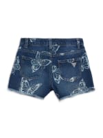 Denim Butterfly Shorts (7-14) | GUESS Factory