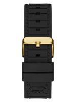 Black Silicone GUESS Multifunction | Watch