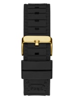 Black Silicone Multifunction GUESS | Watch