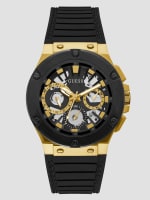 Black discount guess watch