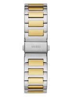 GUESS Two Tone Analog Watch Silver