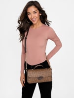 春早割 Nory Factory GUESS | Crossbody Top-Handle Logo バッグ