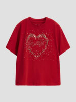 Signature Heart Tee (7-16) | GUESS