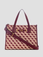 Izzy Jacquard Logo Tote | GUESS