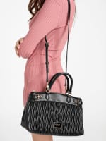 Fluer Satchel | GUESS Factory