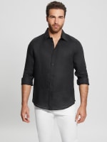 Eco Island Linen Shirt | GUESS Canada