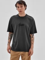 Guess originals oversized multicolor logo tee clearance