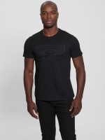 Guess Shirt male Black logo print size L