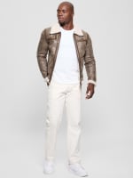 Aviator Shearling Jacket GUESS Canada