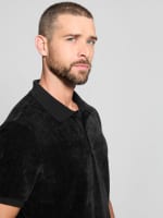 Parker Velour Polo | GUESS