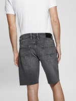 Guess Originals baggy denim shorts in coated black | ASOS
