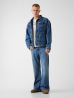 Oversized Denim Trucker Jacket | GUESS