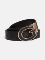 Guess white belt mens discount