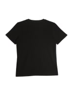 JIMBEAR PRINT T BLACK ステッカー付き Eco Koda Logo Crewneck Tee (2-6) | GUESS Factory Ca