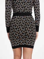 驚きの価格が実現！ Tianna Logo Factory GUESS | Skirt Sweater トップス
