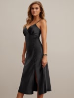 Zhuri Midi Dress | GUESS Factory Zhuri Midi Dress | GUESS Factory