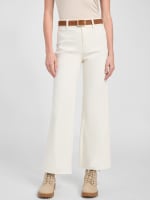 人気ブランド Sandie Denim Wide Leg Pants | GUESS Factory カジュアルパンツ