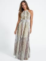 Vira Printed Maxi Dress | GUESS Factory